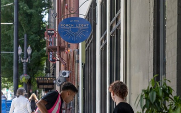 Street litter pickup volunteer event with SOLVE during Portland Fleet Week 2026