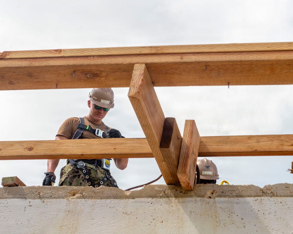 U.S. Armed Forces Help Rebuild Saipan After Sinlaku