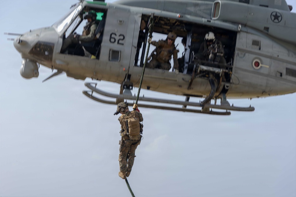 LCF-24: Fast-roping Drills