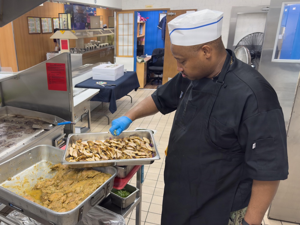 CFAY Commodore Matthew C. Perry General Mess Hosts Open Galley