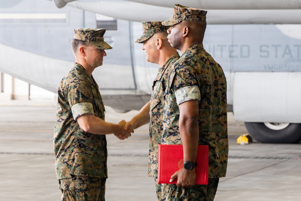 VMGR-152 hosts Change of Command ceremony