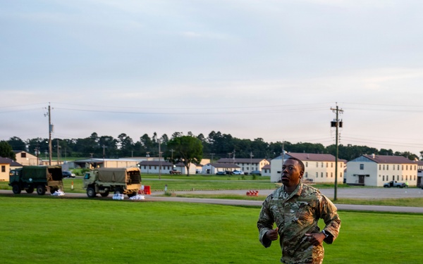 239th BEB Tests Their Combat Fitness At Chaffee