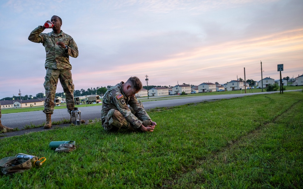 239th BEB Tests Their Combat Fitness At Chaffee