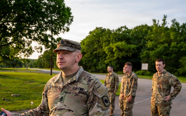 239th BEB Tests Their Combat Fitness At Chaffee