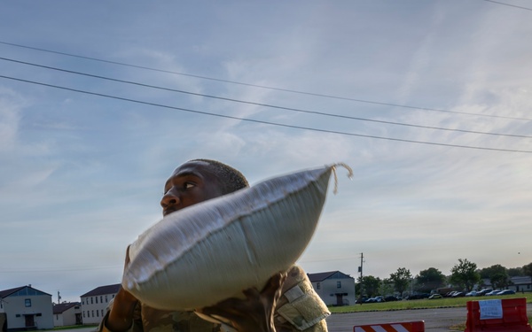 239th BEB Tests Their Combat Fitness At Chaffee