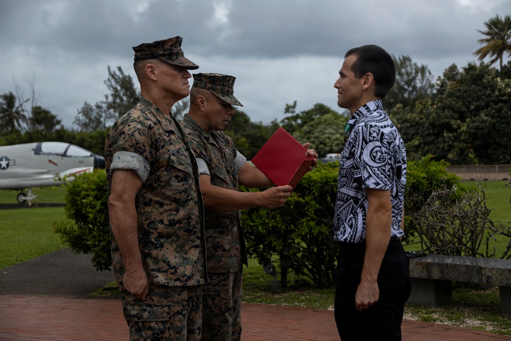 Dedication to Duty: MCIPAC Leadership presents Civilian of the Year awards at MCBH