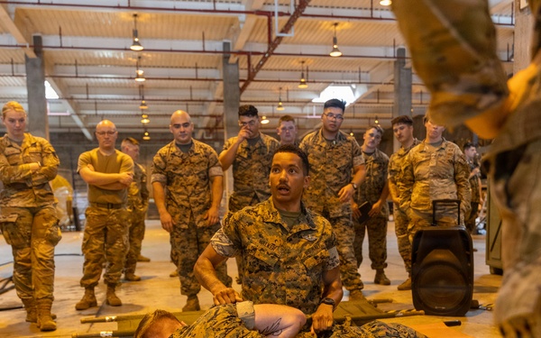 U.S. Marines, Airmen train during Toxic Wave 26