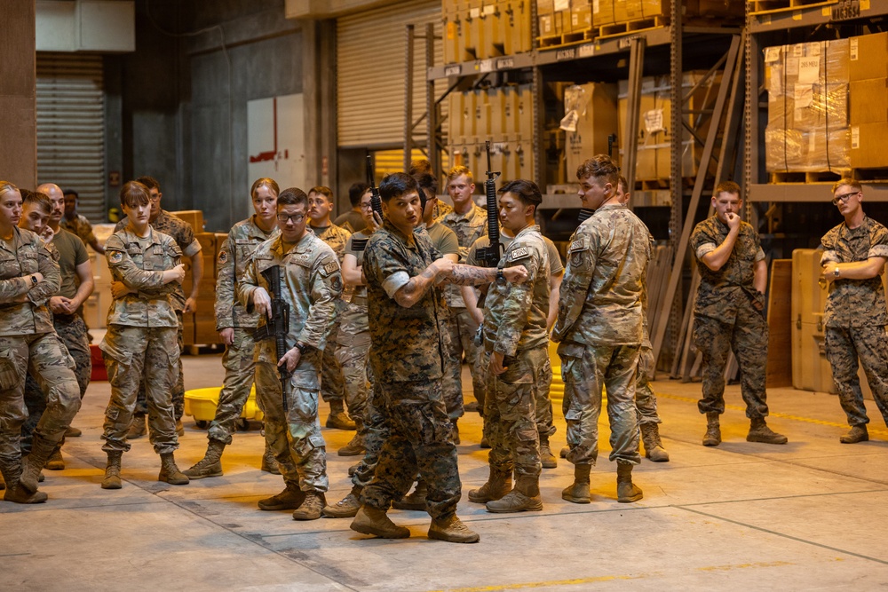 U.S. Marine, Airmen train during Toxic Wave 26