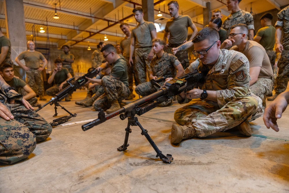 U.S. Marines, Airmen train during Toxic Wave 26