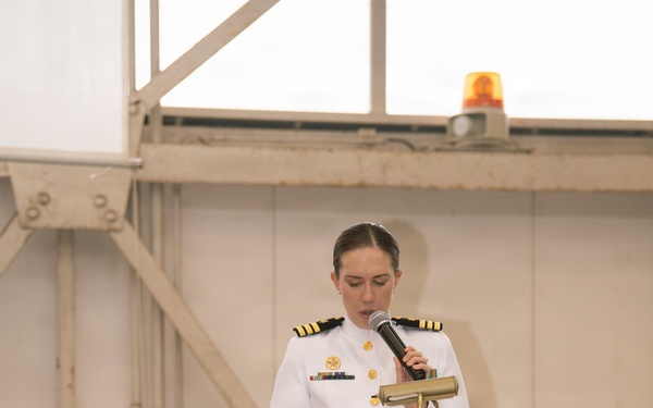 HSM-51 Change of Command Onboard NAF Atsugi