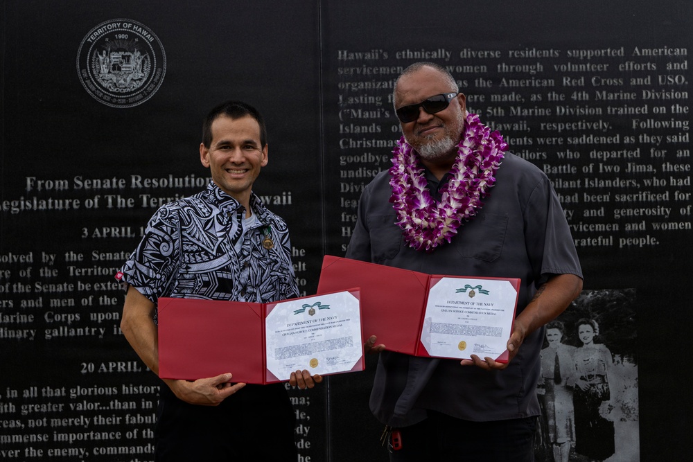 Dedication to Duty: MCIPAC Leadership presents Civilian of the Year awards at MCBH