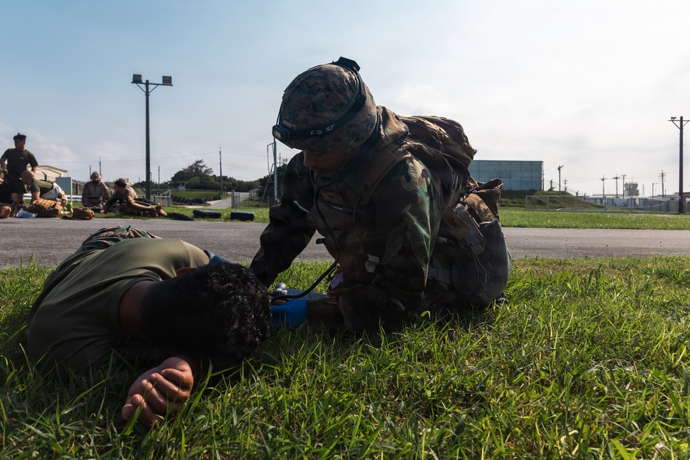 U.S. Marines, Airmen rehearse biological response operations