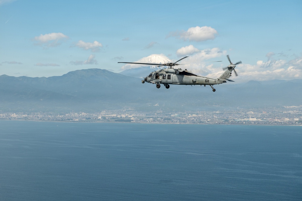 HSC-12 Change of Command Onboard NAF Atsugi