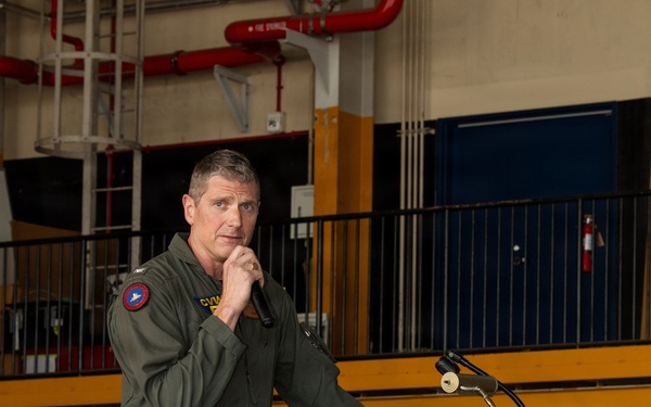 HSC-12 Change of Command Onboard NAF Atsugi
