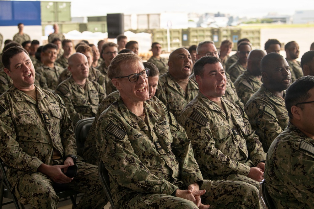 HSC-12 Change of Command Onboard NAF Atsugi