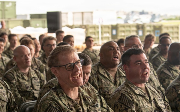 HSC-12 Change of Command Onboard NAF Atsugi