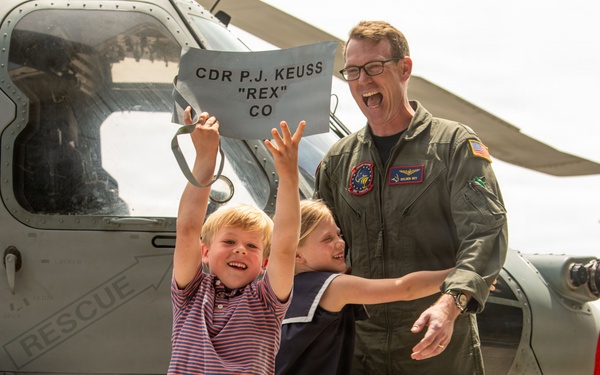 HSC-12 Change of Command Onboard NAF Atsugi