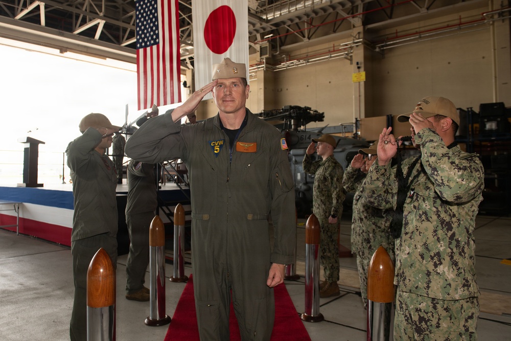HSC-12 Change of Command Onboard NAF Atsugi