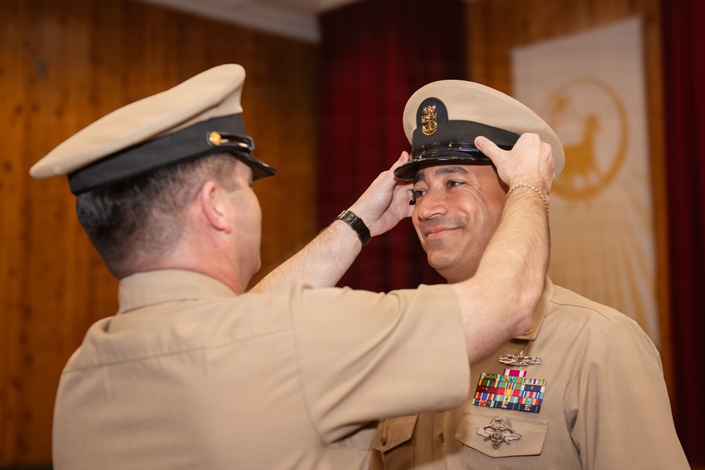 MACM Adam Turner’s Frocking Ceremony Onboard NAF Atsugi