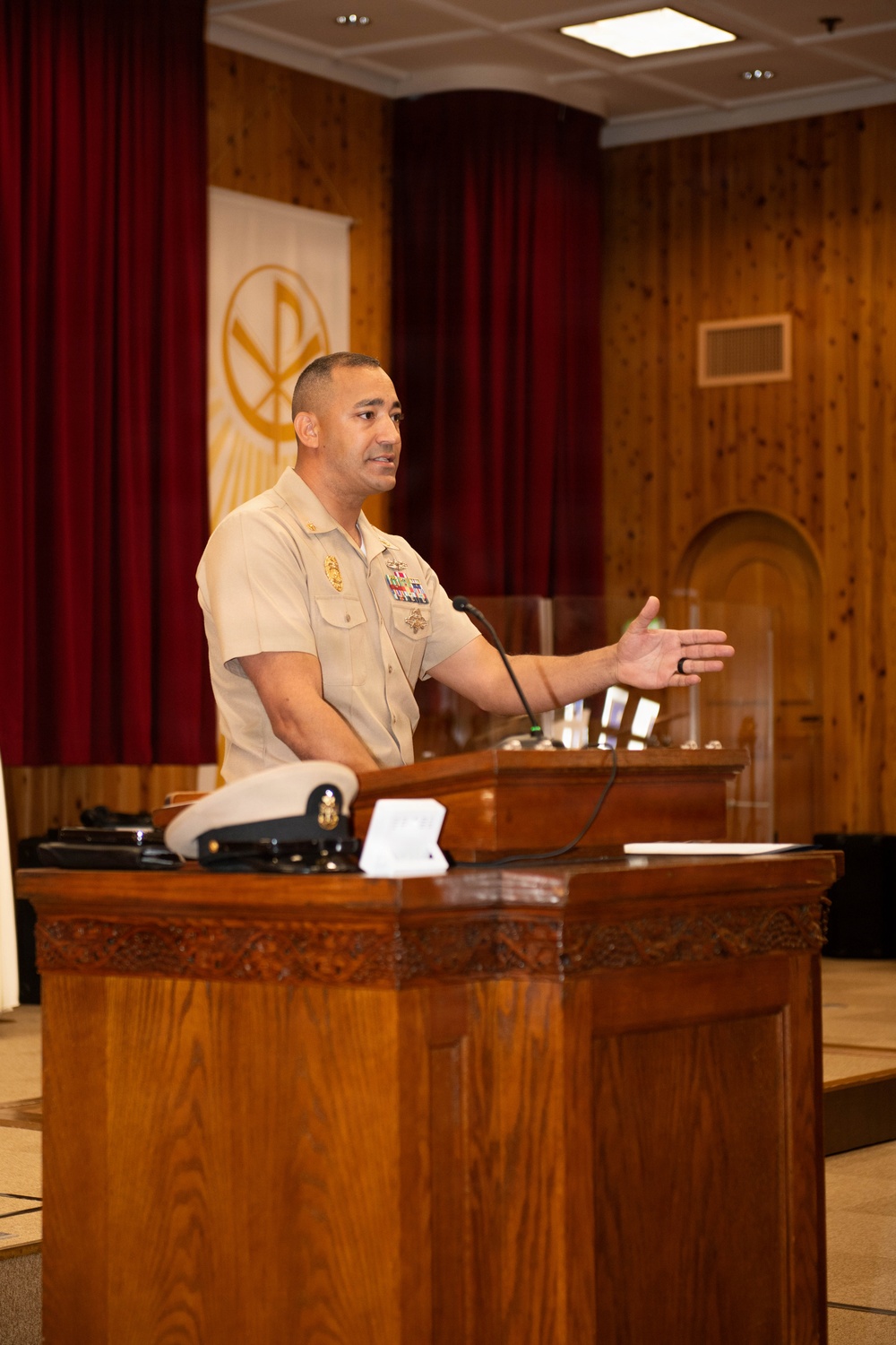 MACM Adam Turner’s Frocking Ceremony Onboard NAF Atsugi