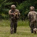 1036th Engineer Company simulate destroying enemy airfield.