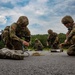 1036th Engineer Company simulate destroying enemy airfield.