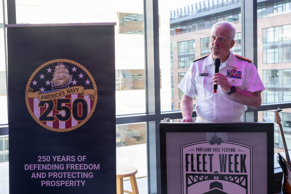 Portland Fleet Week 2026 Reception