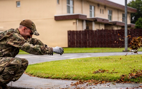 121st CE assists with typhoon response