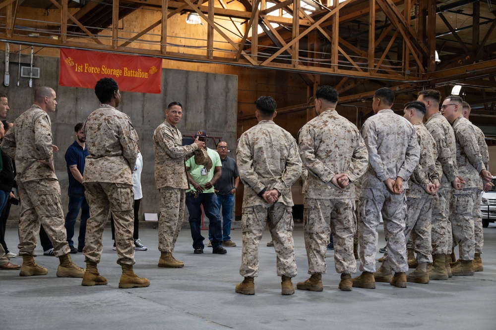 SMMC Ruiz visits Marine Corps Logistics Base Barstow