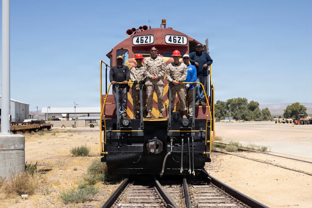 SMMC Ruiz visits Marine Corps Logistics Base Barstow