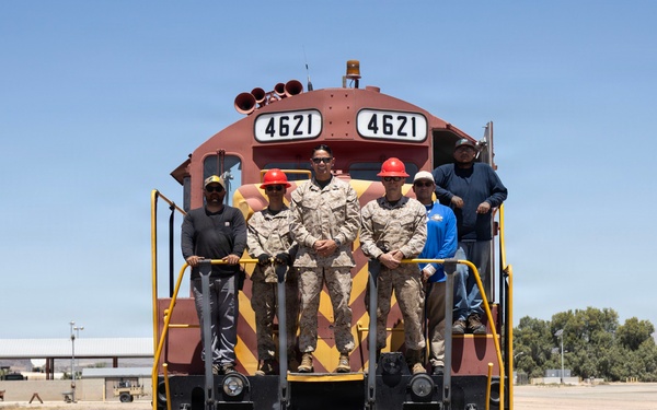 SMMC Ruiz visits Marine Corps Logistics Base Barstow