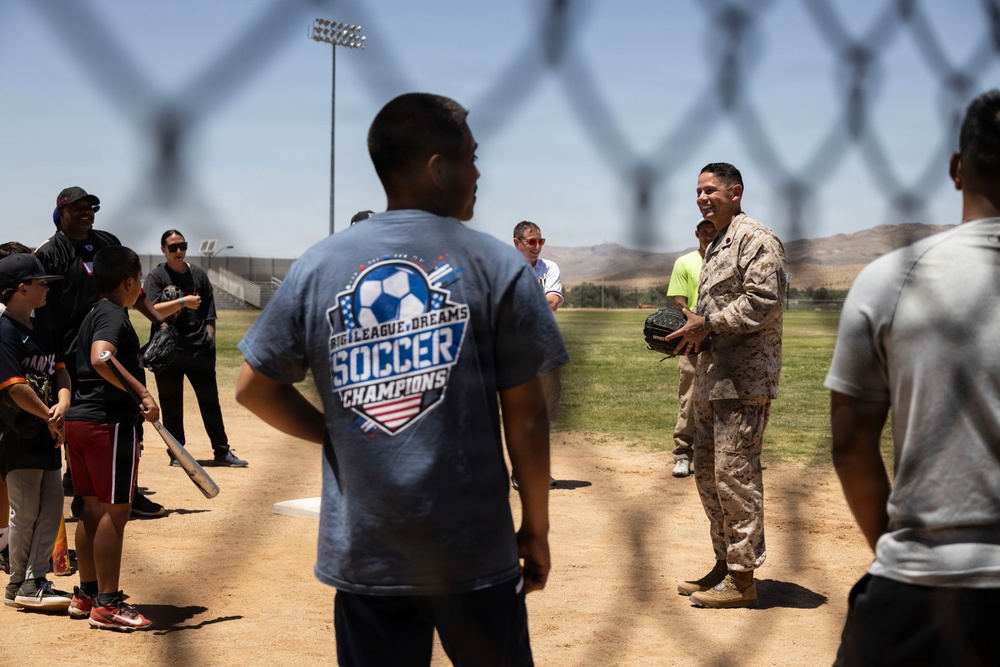 SMMC Ruiz visits Marine Corps Logistics Base Barstow