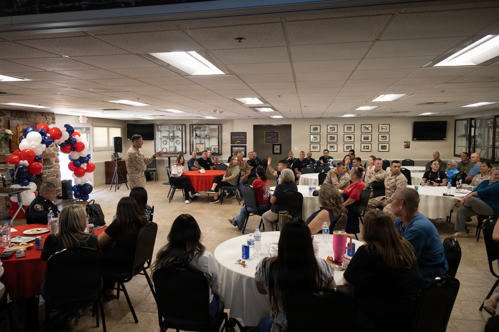 SMMC Ruiz visits Marine Corps Logistics Base Barstow