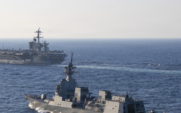 George Washington Sails With JMSDF