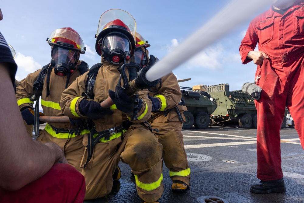 USS Portland Sailors Conduct Routine Operations