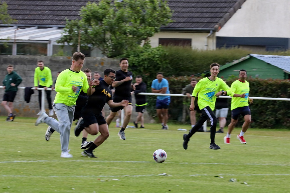 Connecting through sports during DDAY82