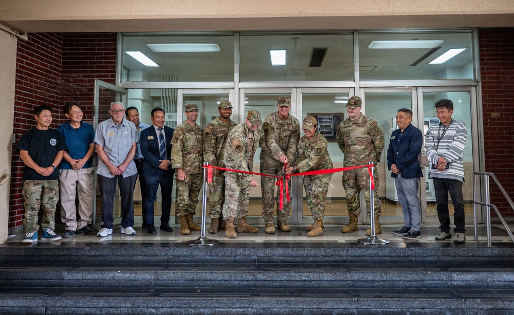 Yokota celebrates fitness annex and TLF re-opening