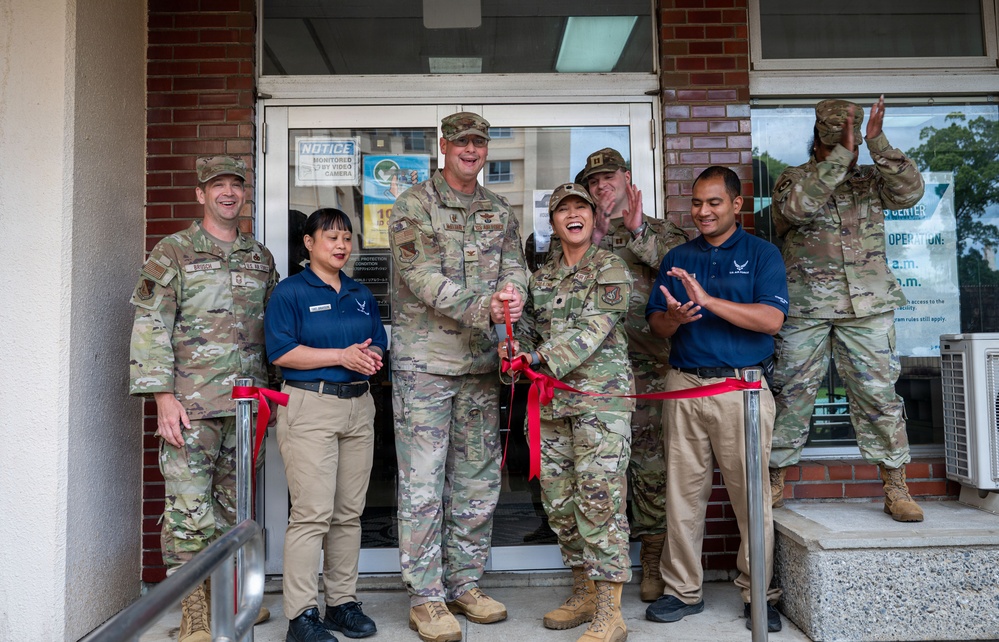 Yokota celebrates fitness annex and TLF re-opening