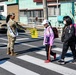 U.S. and JASDF Airmen support student safety in Misawa