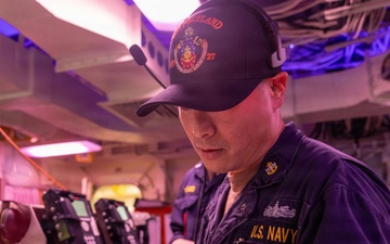 USS Portland Conducts Routine Operations