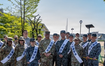U.S. and JASDF Airmen support student safety in Misawa
