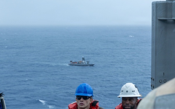 USS Portland Sailors Conduct Small Boat Operations