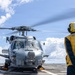 USS Mustin conducts flight operations