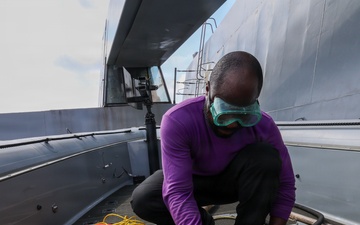 USS Portland Sailors Conducts Routine Operations