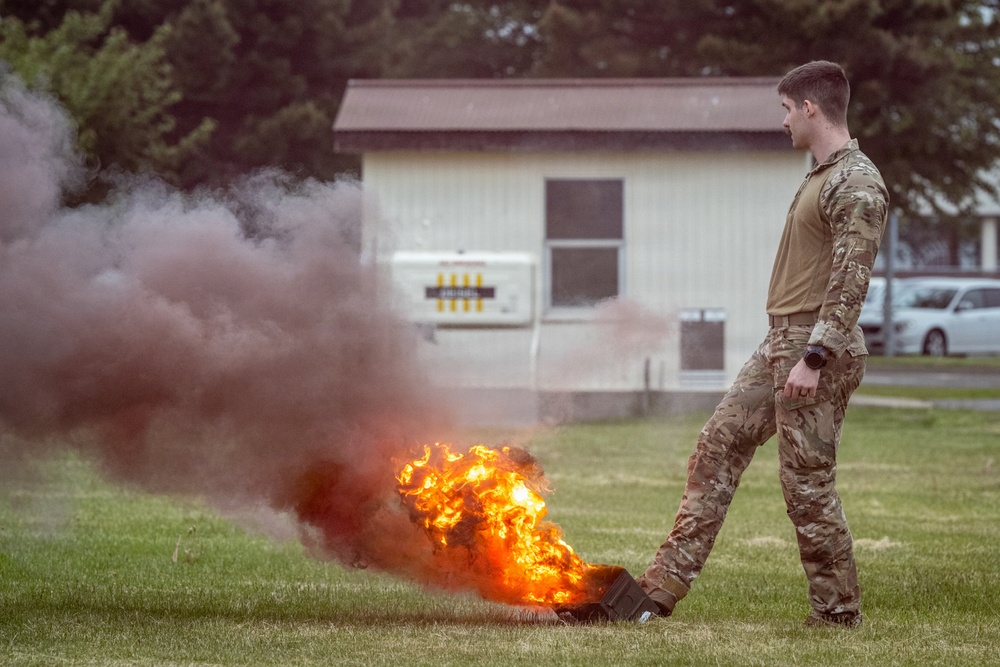 35th Civil Engineer Squadron tests readiness in drone attack exercise