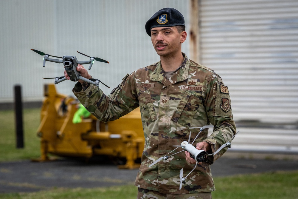35th Civil Engineer Squadron tests readiness in drone attack exercise