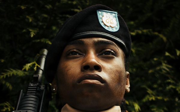 207th Military Intelligence Brigade (Theater) color guard supports 164th General Hospital commemoration during D-Day 82