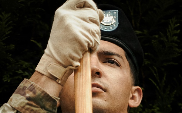 207th Military Intelligence Brigade (Theater) color guard supports 164th General Hospital commemoration during D-Day 82