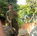 3rd Littoral Combat Team Marines participate in a jungle survival class