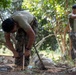 3rd Littoral Combat Team Marines participate in a jungle survival class